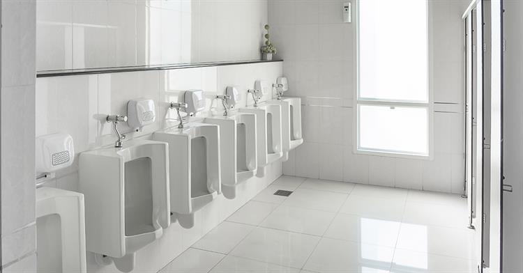 Warehouse Commercial Cleaning - Employee Bathrooms