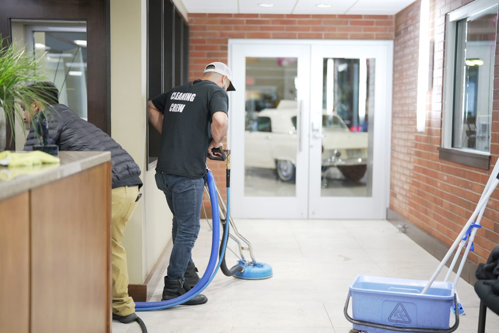 Commercial Hard Floor Care: The Benefits of Hiring a Professional Service 
