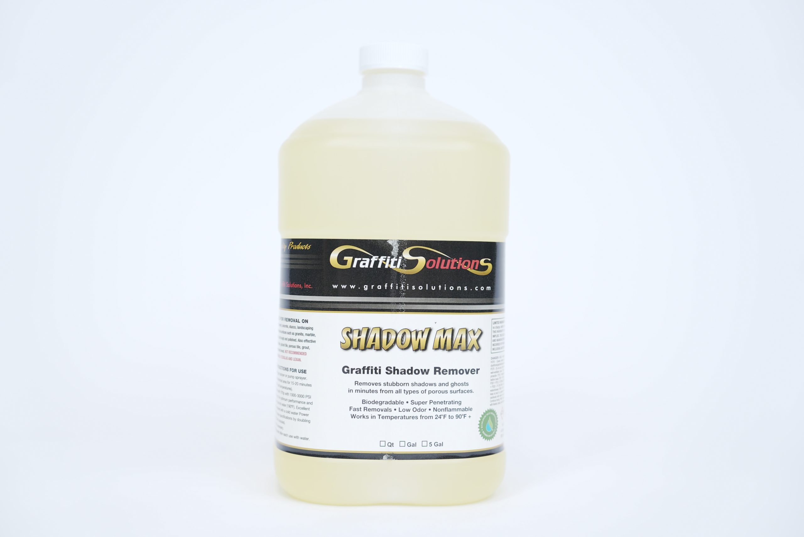 Shadow Max Graffiti Remover: Your Solution for Stubborn Graffiti Shadows Graffiti Remover Shadow Max (1 Gallon) by Graffiti Solutions, Inc.