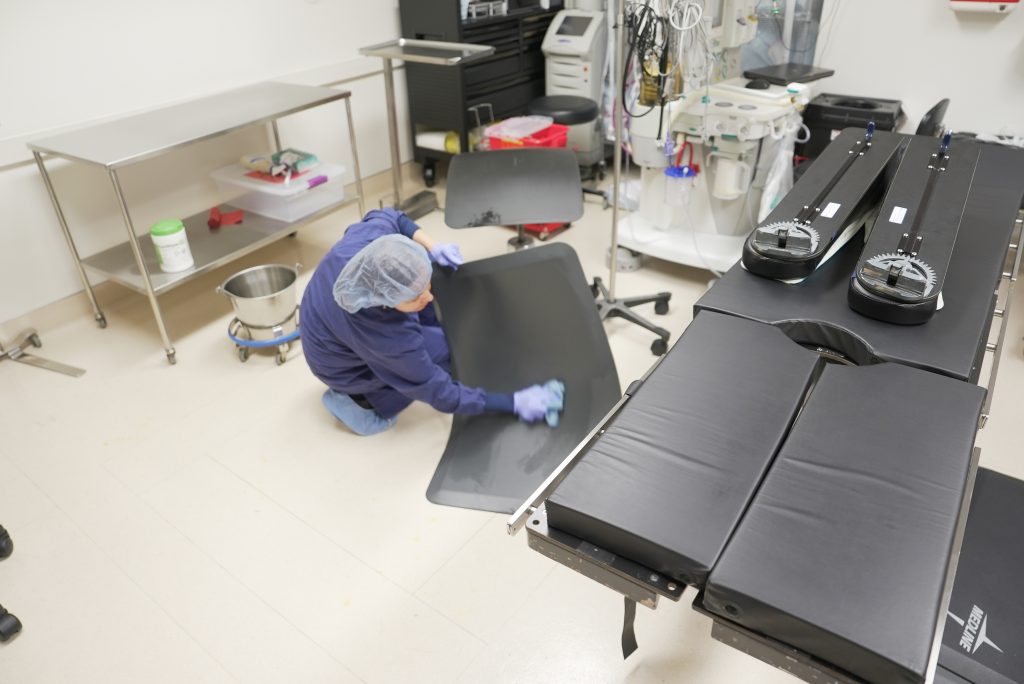 terminal cleaning and healthcare facility cleaning 