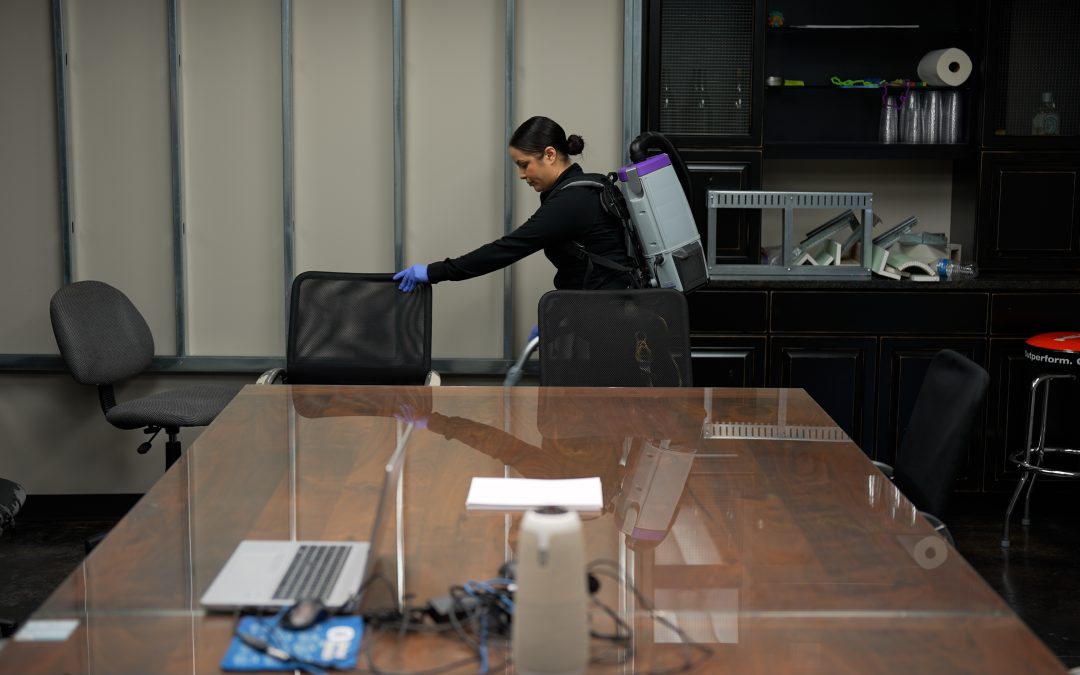 office cleaning three times a week